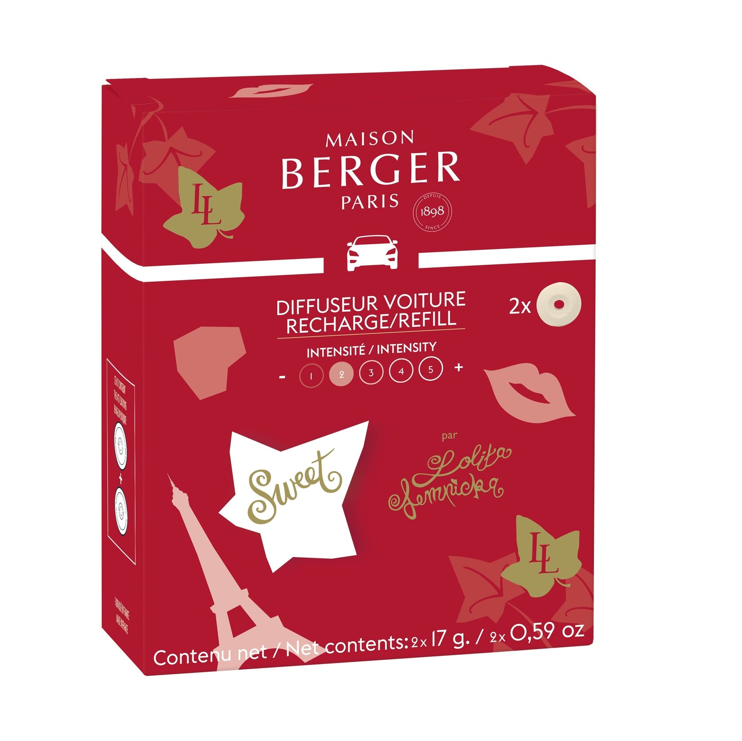 Recarga Difusor coche Sweet Lolita Maison Berger de la marca Maison Berger Paris en Aromaticks