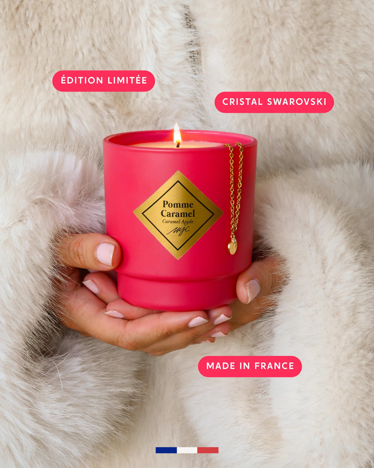 Vela Manzana Caramelo Joya 180 Gr My Jolie Candle