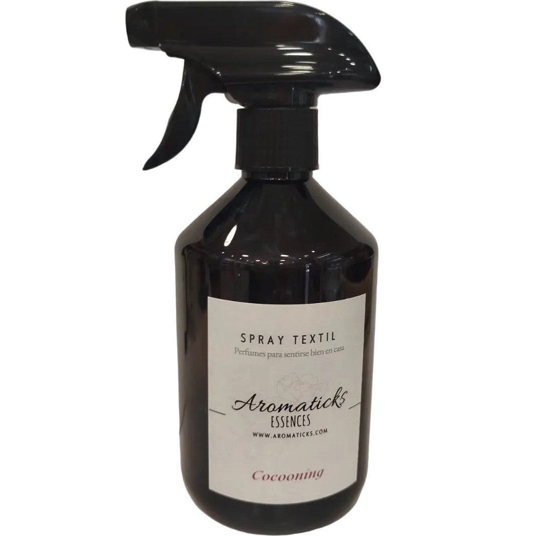 Spray Textil Cocooning 500ml: Elimina Olores y Perfuma | Aromaticks de la marca Aromaticks en Aromaticks
