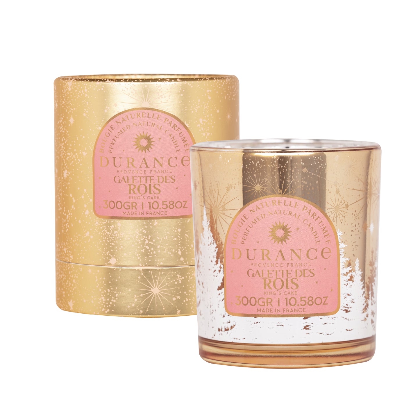 Vela Mecha de madera Galleta de Reyes 300 gr Durance de la marca Durance en Aromaticks