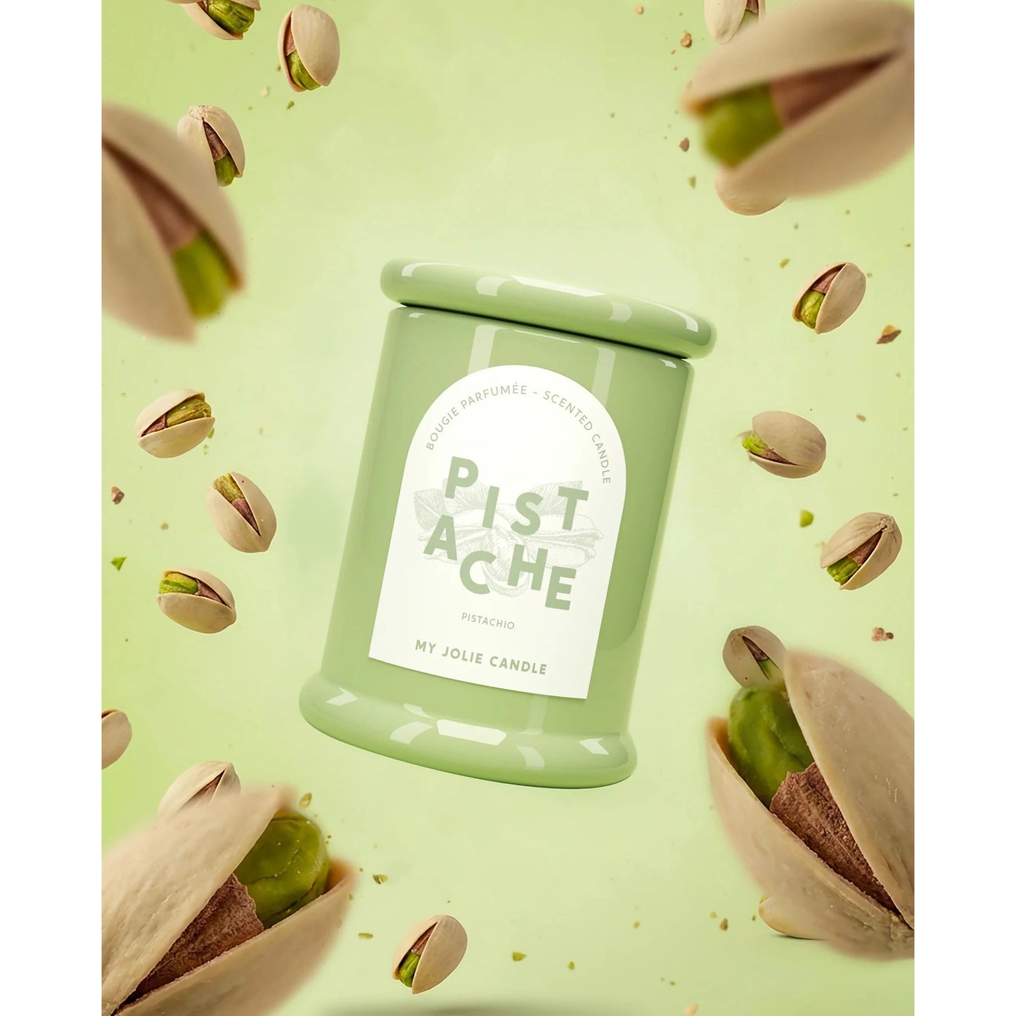 Vela Trendy Pistacho 150 gr My Jolie Candle de la marca My Jolie Candle en Aromaticks