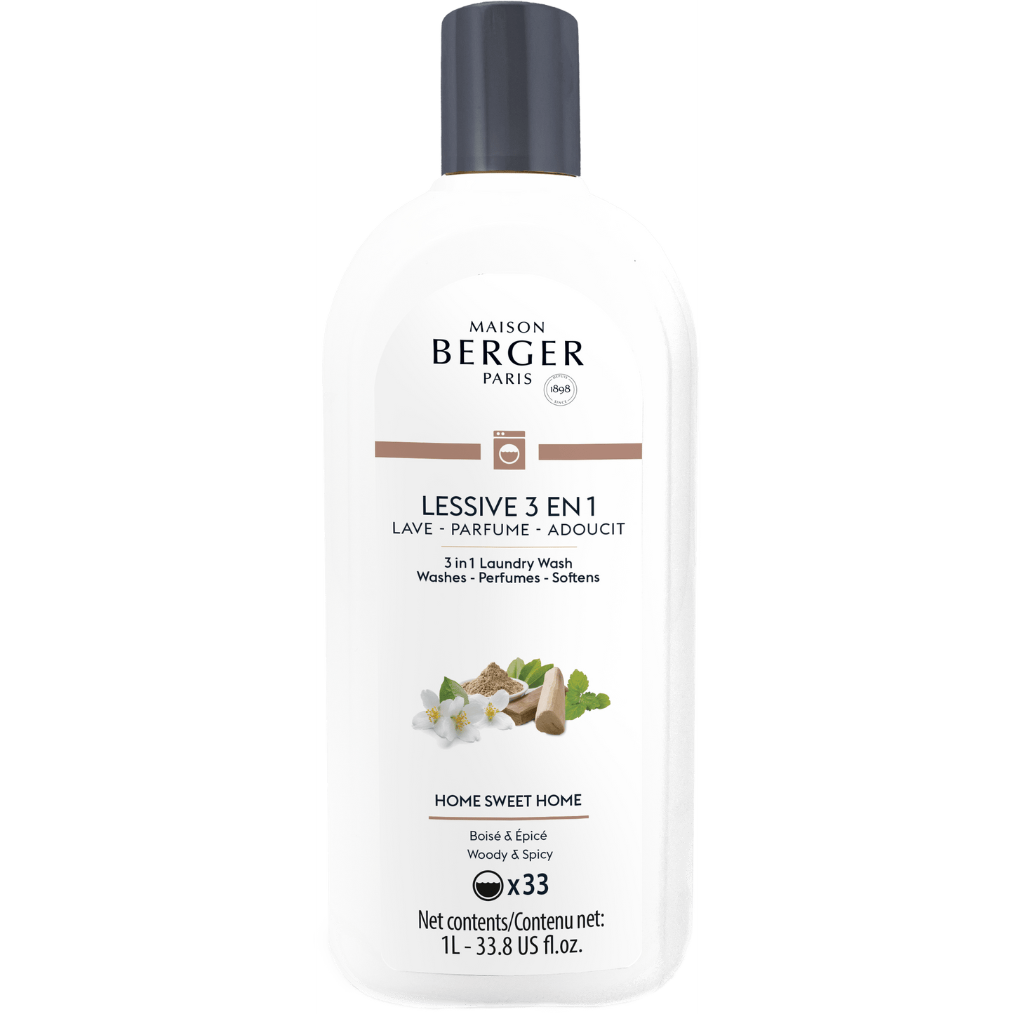 Detergente 3 en 1 Home Sweet Home 1000 ml de la marca Maison Berger Paris en Aromaticks