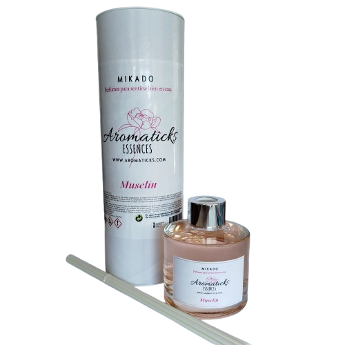 Mikado perfumado Muselín 100 ml Aromaticks de la marca Aromaticks en Aromaticks