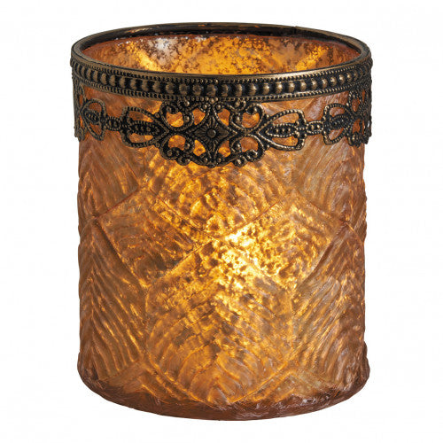 Portavelas Oro viejo Mathilde M de la marca Mathilde M en Aromaticks