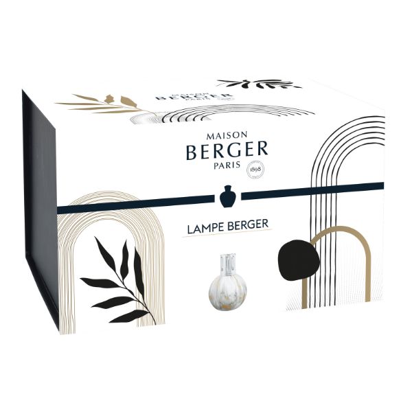 Lámpara catalítica Marbrure Blanche de la marca Maison Berger Paris en Aromaticks