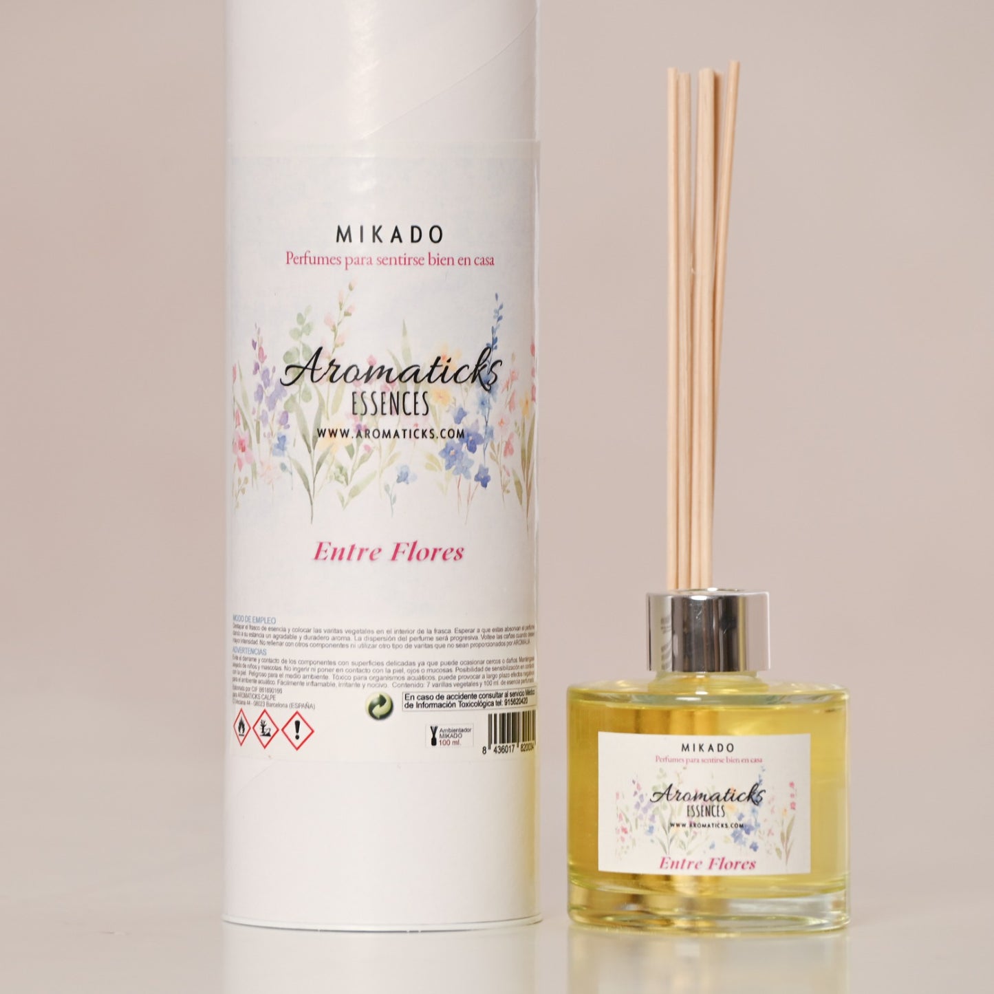 Mikado perfumado Entre Flores 100 ml Aromaticks de la marca Aromaticks en Aromaticks