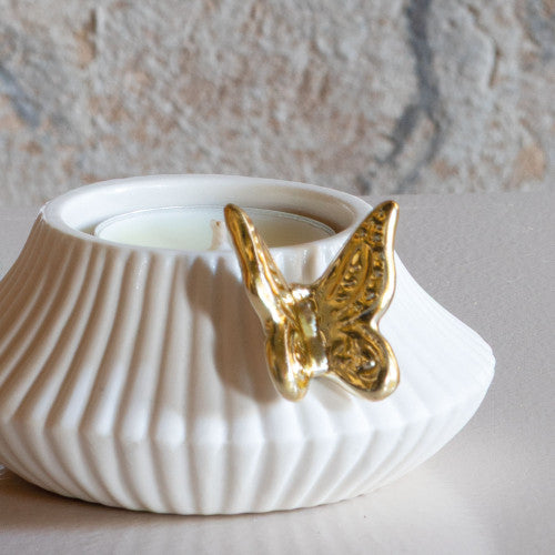 Cofre portavelas Voile de Lin Mathilde M de la marca Mathilde M en Aromaticks