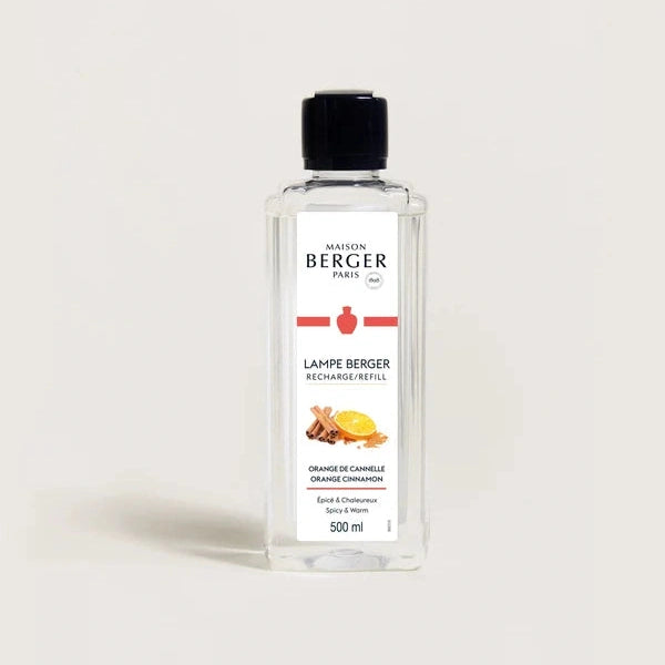 Cofre Lámpara Variation Gris + Naranja Canela 500 ml Maison Berger de la marca Maison Berger Paris en Aromaticks