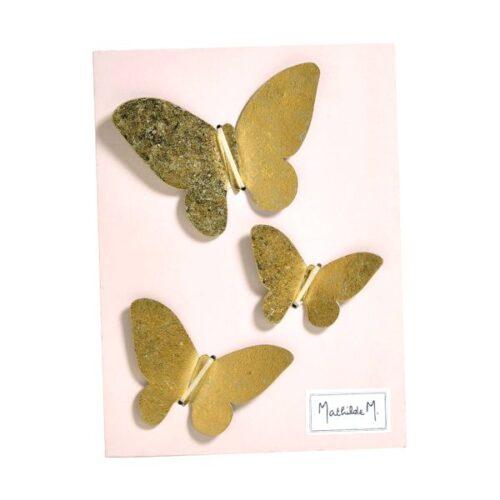 Mariposas metálicas decoración de la marca Mathilde M en Aromaticks