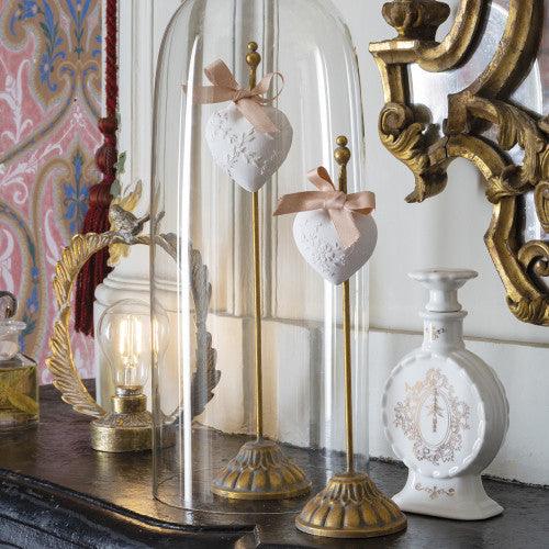 Pedestal dorado grande de la marca Mathilde M en Aromaticks