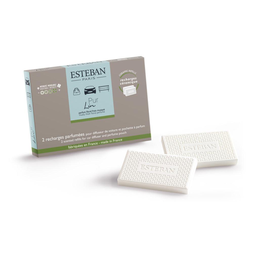 Recambio difusor coche Lin Pur de la marca Esteban Paris Parfums en Aromaticks
