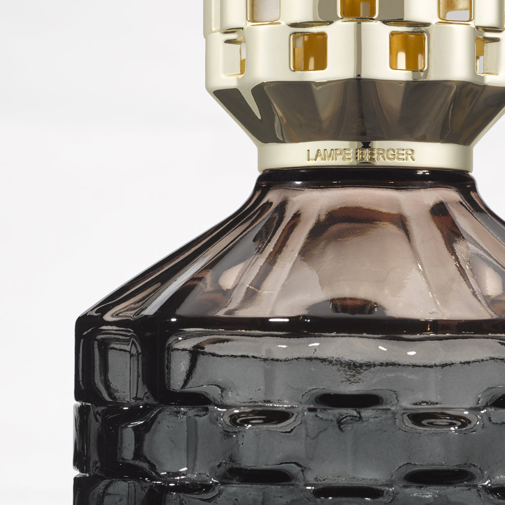 Lámpara Catalítica Bolero Ámbar Negra | Maison Berger | Diseño Elegante