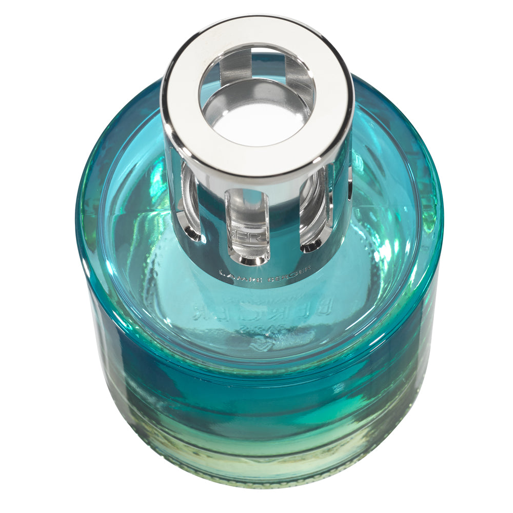 Cofre Lámpara Pure Bleue + Caresse de Coton 250 ml | Maison Berger