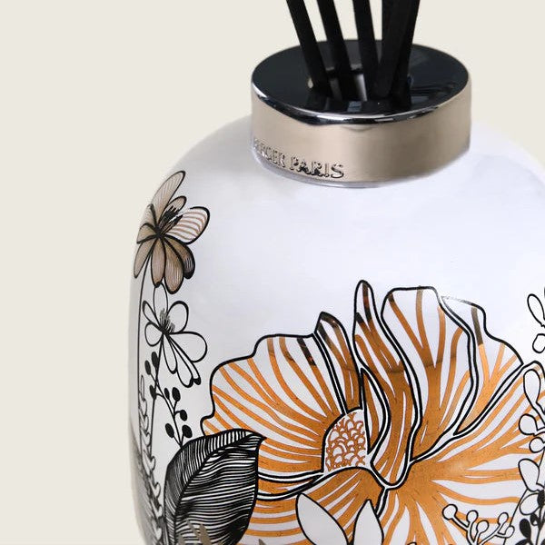 Bouquet  porcelana blanca Vegetal