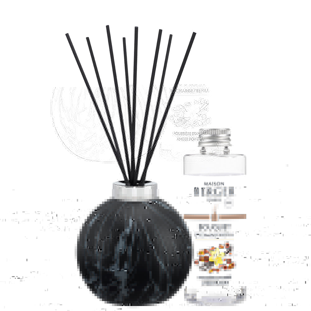 Bouquet Marbrure Negro Ámbar poussiere Maison Berger de la marca Maison Berger Paris en Aromaticks