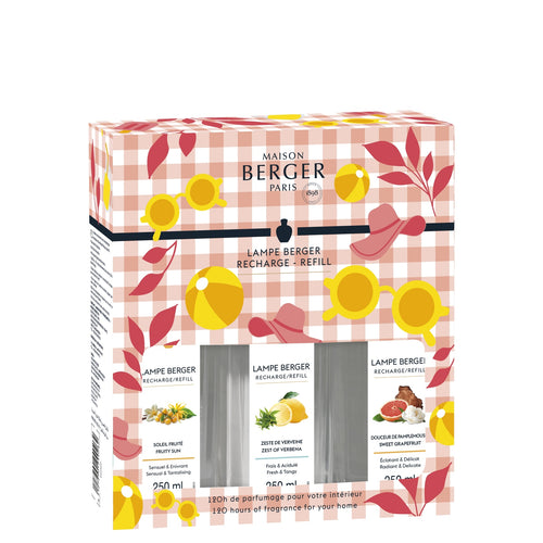 Trio pack Estivale lámpara catalítica Maison Berger de la marca Maison Berger Paris en Aromaticks