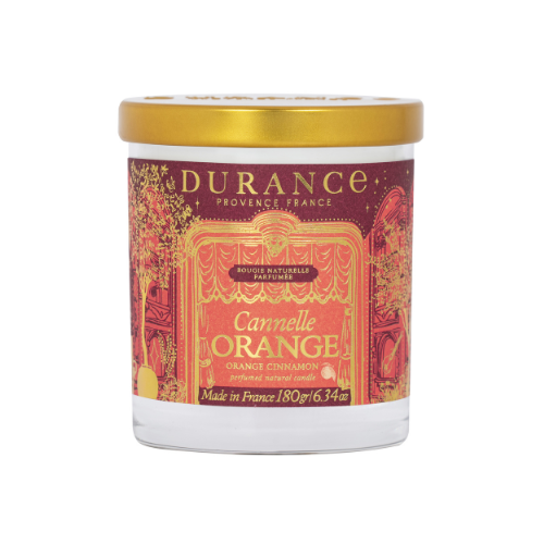 Vela Canela y Naranja 180 gr Durance