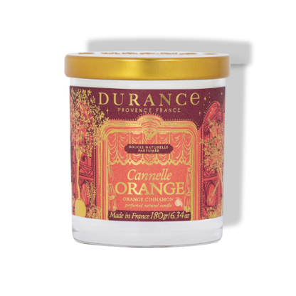 Vela Canela y Naranja 180 gr Durance de la marca Durance en Aromaticks