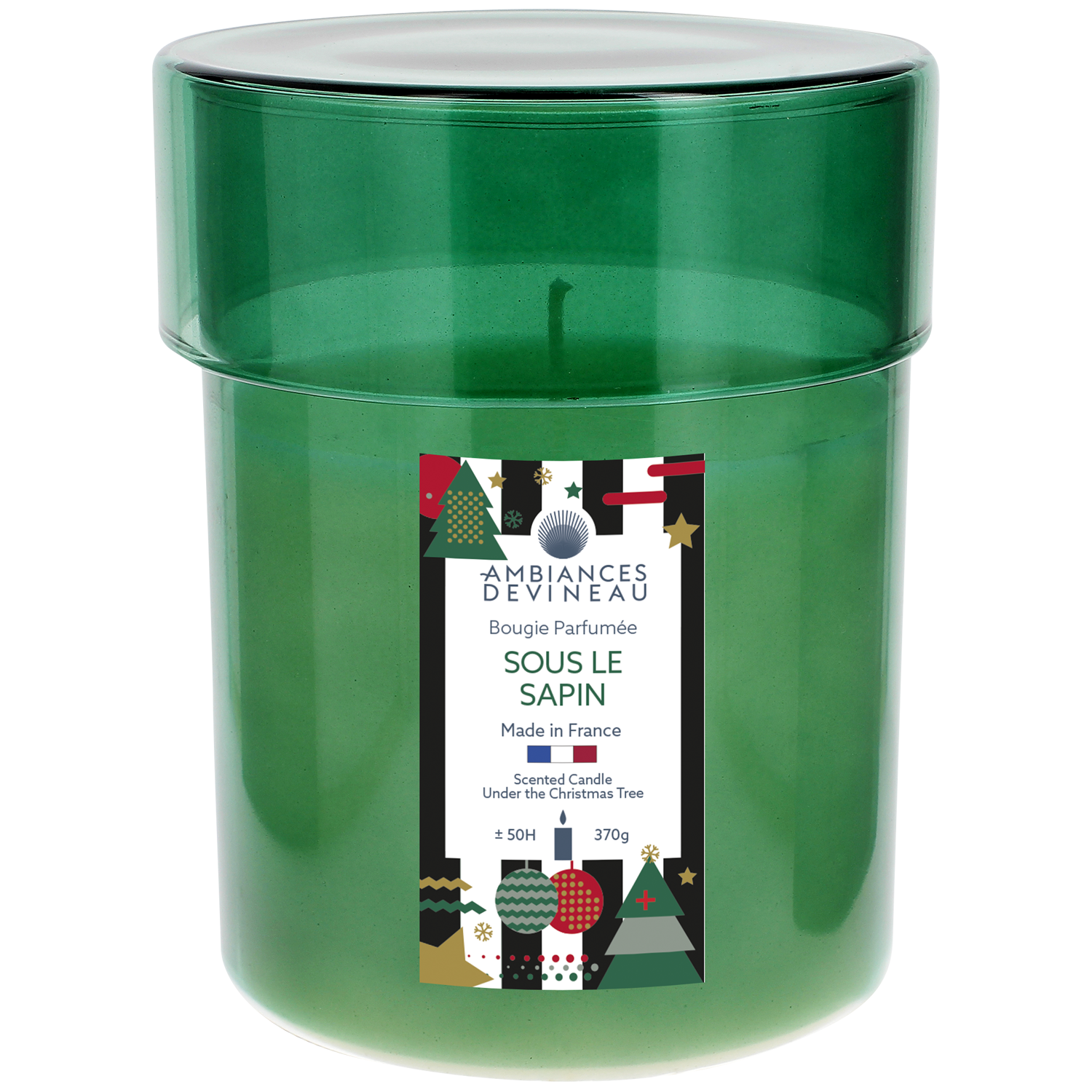 Vela Sous Le Sapin 370 gr Ambiances Devineau de la marca Ambience Devineau en Aromaticks