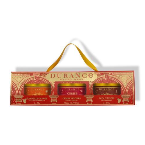 Pack velas Navidad Canela Naranja, Pan de Especias Durance de la marca Durance en Aromaticks