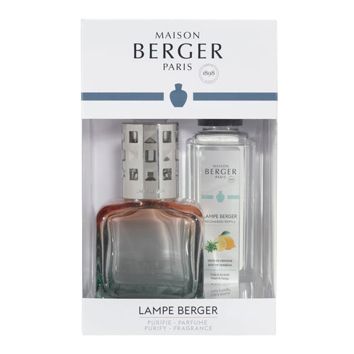 Cofre lámpara catalítica Glaçon Melocoton/ Verde Maison Berger de la marca Maison Berger Paris en Aromaticks