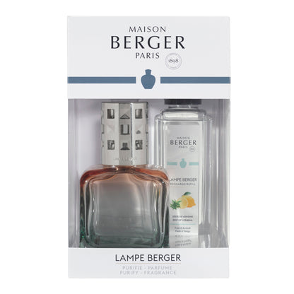 Cofre lámpara catalítica Glaçon Melocoton/ Verde Maison Berger de la marca Maison Berger Paris en Aromaticks