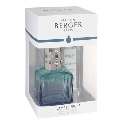 Cofre lámpara Glaçon Turquesa/ Azul Maison Berger de la marca Maison Berger Paris en Aromaticks
