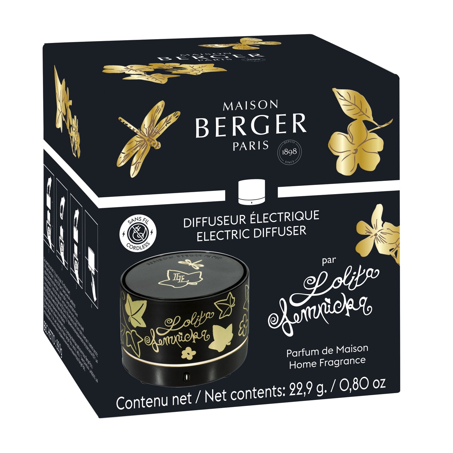 Difusor Inalámbrico Nomad Lolita Lempicka Maison Berger de la marca Maison Berger Paris en Aromaticks
