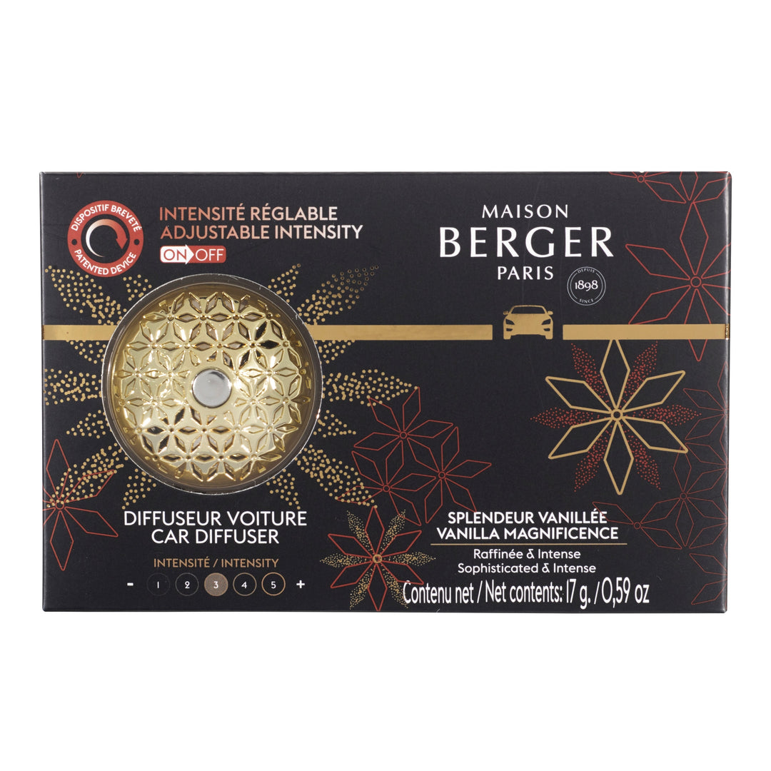 Difusor de coche Pomelis Splendeur Vanilleé Regulable Maison Berger