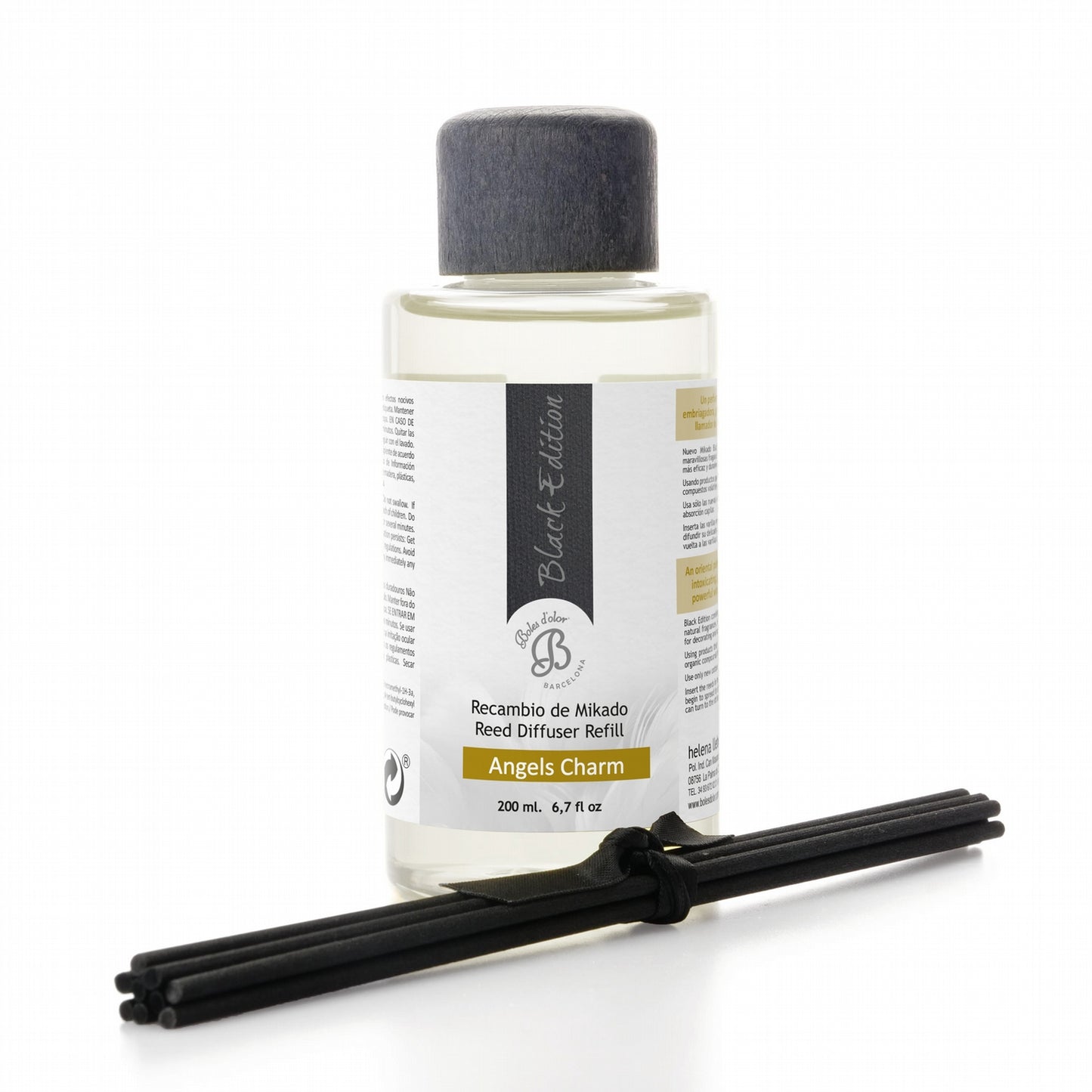 Recambio bouquet Angels Charms Black edition 200 ml de la marca Boles d'olor en Aromaticks