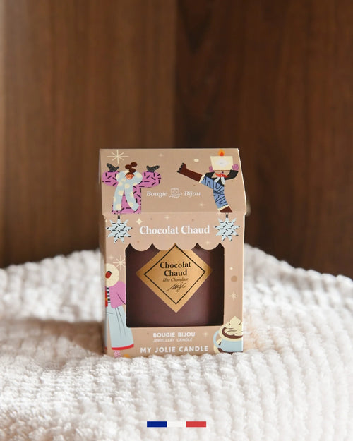 Vela Chocolate Caliente con Joya 180 gr My Jolie Candle de la marca My Jolie Candle en Aromaticks