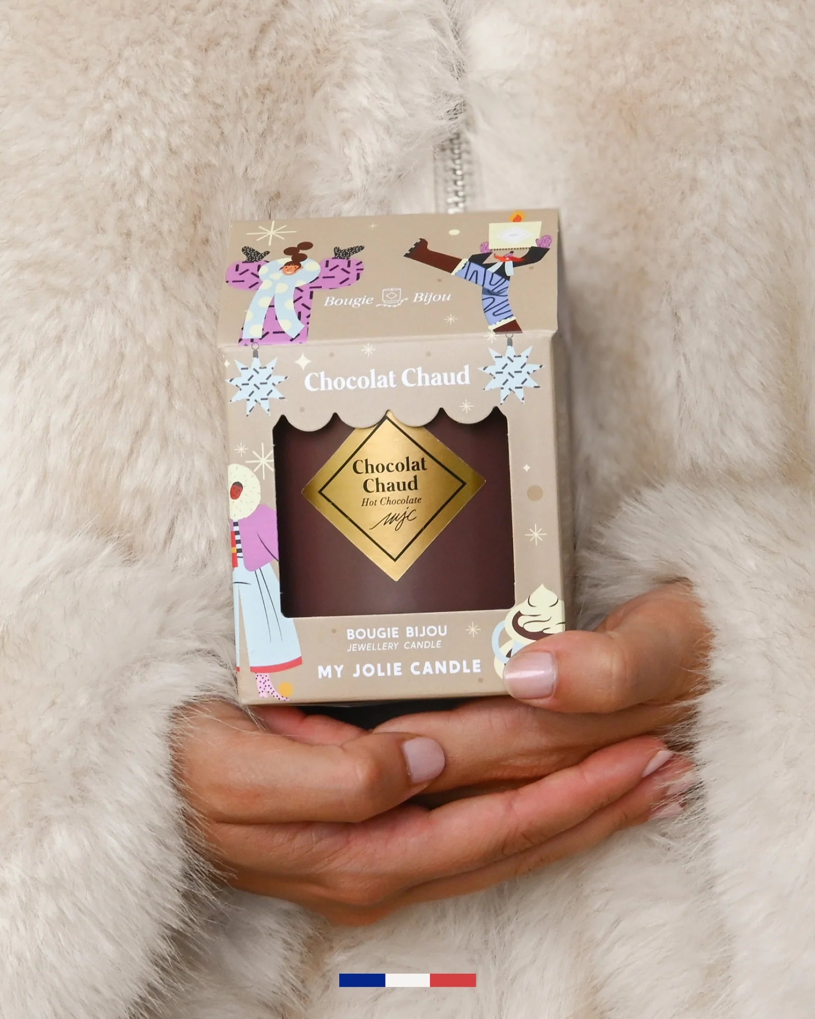 Vela Chocolate Caliente con Joya 180 gr My Jolie Candle de la marca My Jolie Candle en Aromaticks