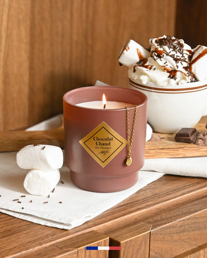 Vela Chocolate Caliente con Joya 180 gr My Jolie Candle