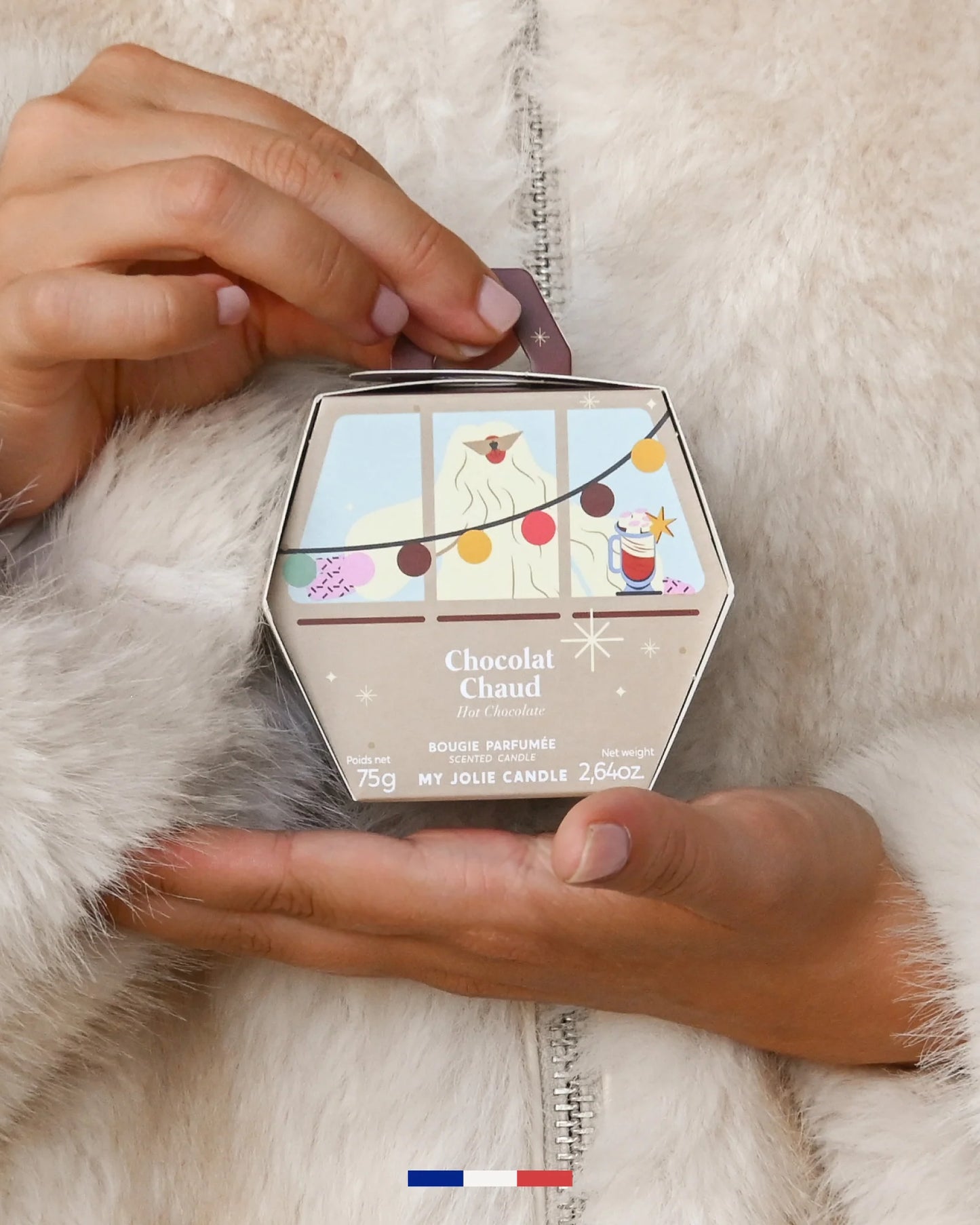 Vela Chocolate caliente 75 gr My Jolie Candle de la marca My Jolie Candle en Aromaticks