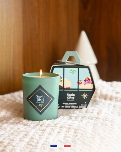 Vela Pino escarchado 75 gr My Jolie Candle de la marca My Jolie Candle en Aromaticks