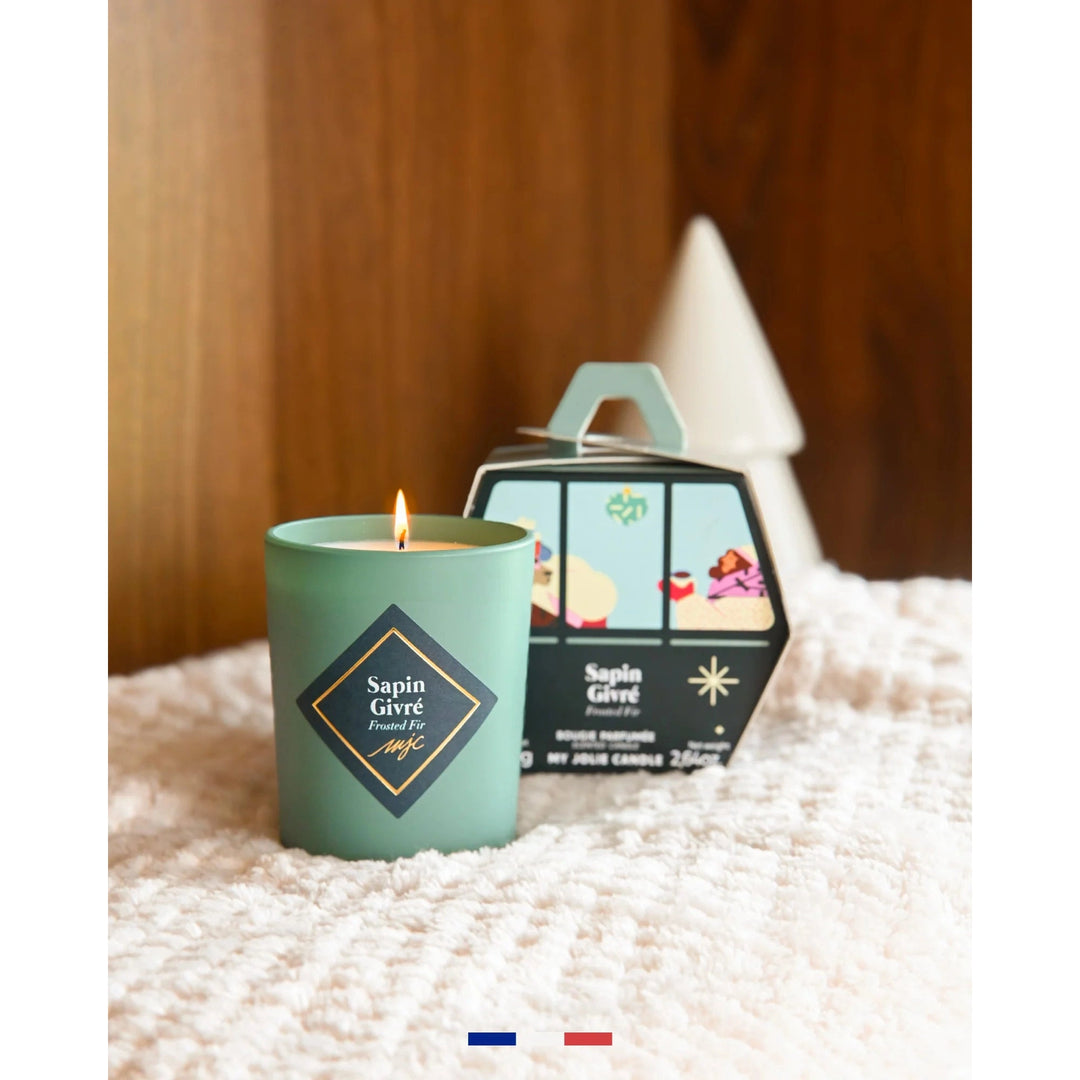 Vela Pino escarchado 75 gr My Jolie Candle