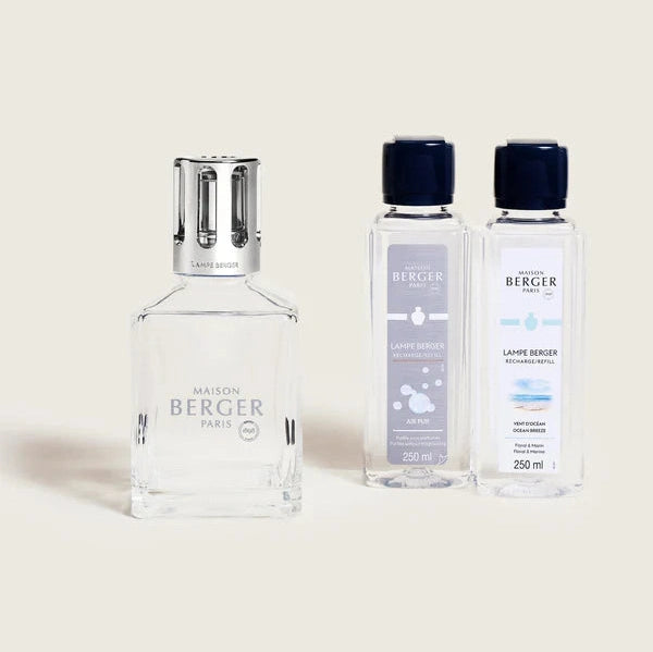 Cofre Lámpara Catalítica L'Essentielle cuadrada de la marca Maison Berger Paris en Aromaticks
