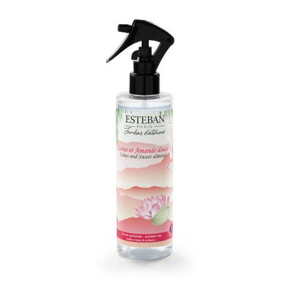 Lotus y Almendra Dulce Spray textil Esteban Paris 250 ml aromaticks