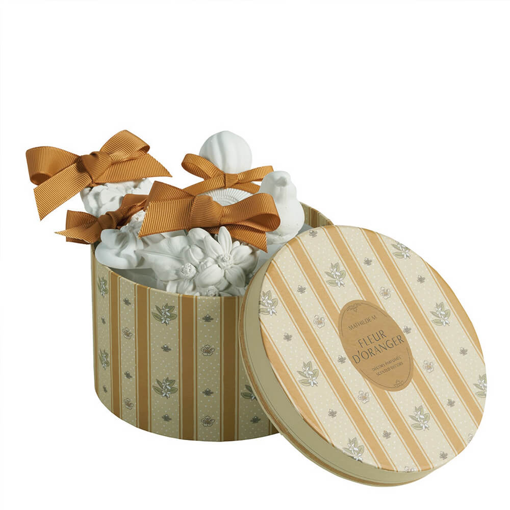 Caja 5 cerámicas Fleur d'Oranger Mathilde M.