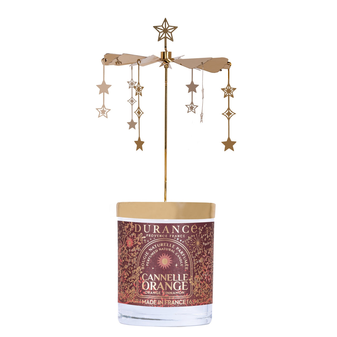Carrusel y vela Canela Naranja 180 gr Durance