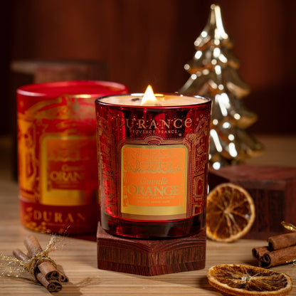 Vela mecha de Madera Cereza Terciopelo 300 Gr Durance de la marca Durance en Aromaticks