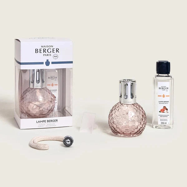 Cofre lámpara catalítica Disco Rose Maison Berger