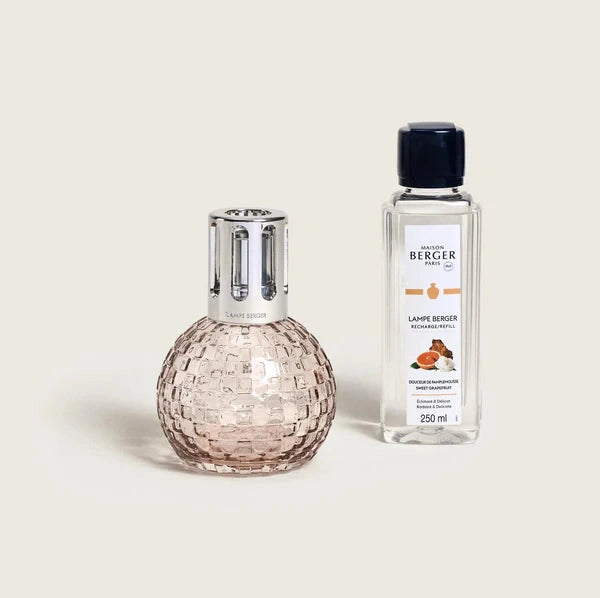 Cofre lámpara catalítica Disco Rose Maison Berger