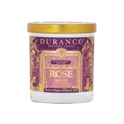 Vela Rosa Sultana 180 Gr Durance de la marca Durance en Aromaticks