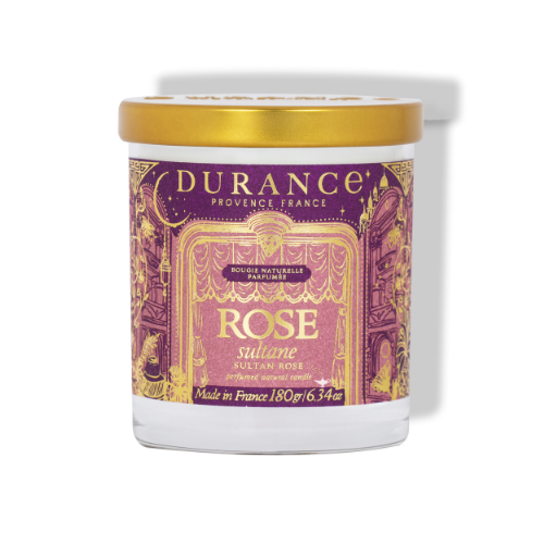 Vela Rosa Sultana 180 Gr Durance de la marca Durance en Aromaticks