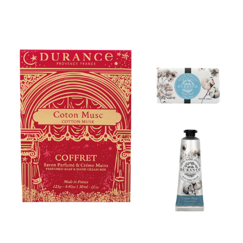 Pack crema de manos y jabón Cotón Musc Durance