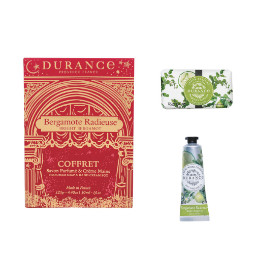 Pack crema de Manos y Jabón Bergamota Durance