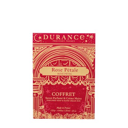 Pack crema de manos y Jabón Pétalos de Rosa Durance