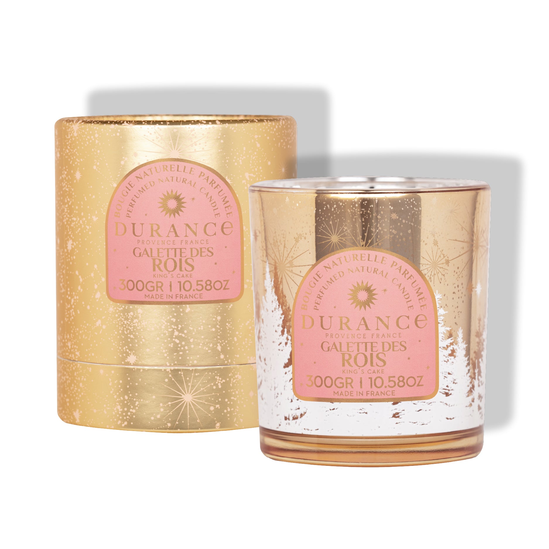 Vela Mecha de madera Galleta de Reyes 300 gr Durance de la marca Durance en Aromaticks