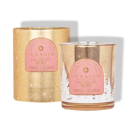 Vela Mecha de madera Galleta de Reyes 300 gr Durance de la marca Durance en Aromaticks